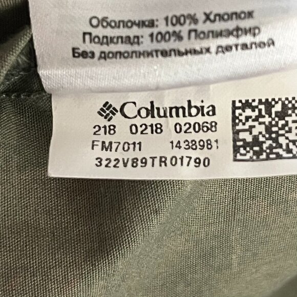 Columbia PFG Shirt Mens L All Over Fish Print Performance Fishing Vented Trout - Picture 10 of 13